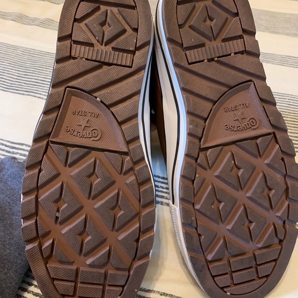 Converse Brown Leather Shoe (Men’s 6.5/Women’s 8.5) - Picture 5 of 8